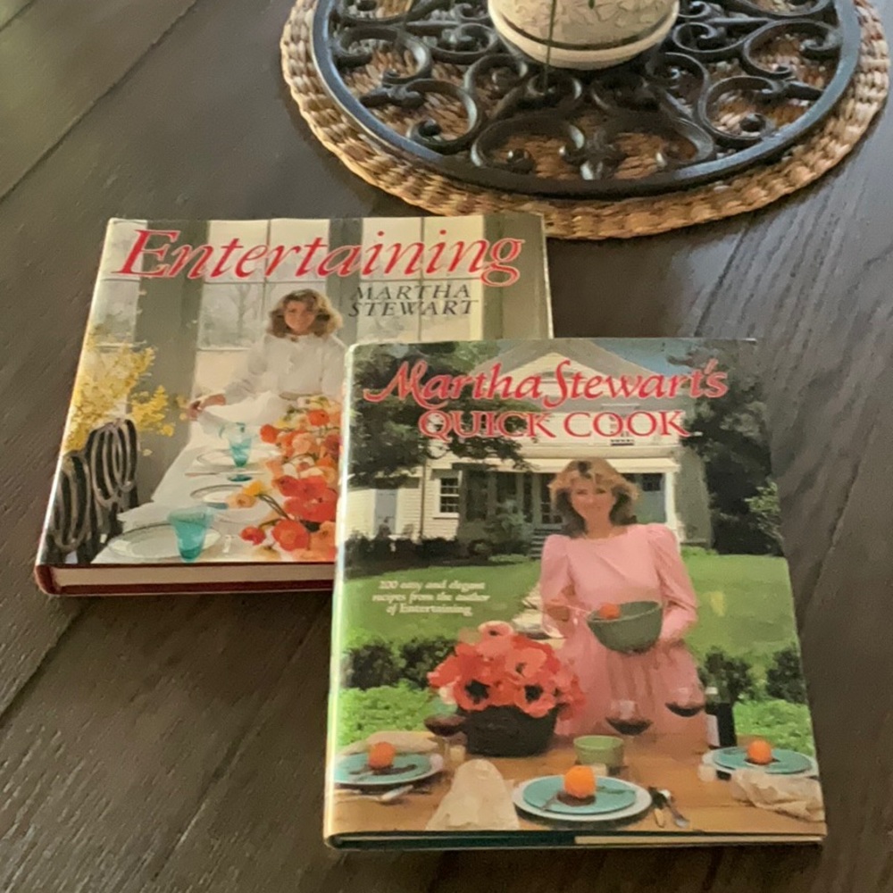 Vintage Martha Stewart Cookbooks